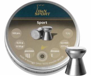 Śrut diabolo H&N Sport Glatt 4,5mm (051-026) 500szt