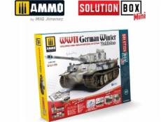 Vallejo Ammo: Solution Box Mini 17 – německá zimní vozidla z druhé světové války – barvy a systém počasí