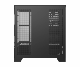 Počítačová skříň Darkflash DY451 PRO s ventilátorem (černá)