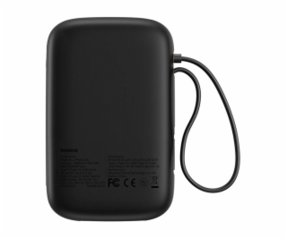 Powerbank Baseus QPow 2 10000mAh 30W 2xUSB-C (black)