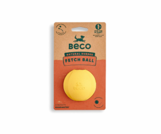 Beco Fetch Ball Hračka pro psy žlutá 6,5cm