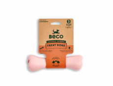 Beco Treat Bone Hračka pro psy růžová 17,5cm