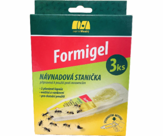 Návnada na ničenie mravcov pasca domček 3 ks FORMIGEL