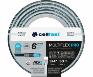 CELLFAST GARDEN HOSE MULTIFLEX PRE ATS2 3/4 30m