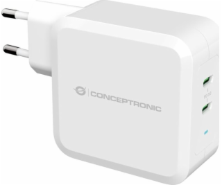 Conceptronic ALTHEA08W 2-port 100W GaN USB-C Charger