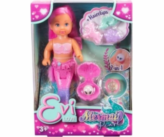 Panenka s doplňky Simba Evi Love Mermaid Pearl 105733699