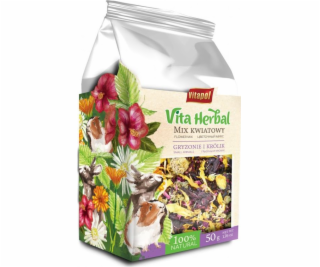 Vitapol Vita Herbal pro hlodavce a králíky, květinová smě...