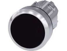 Siemens Button drive 22mm černý se samovratným kovovým IP69k Sirius ACT (3SU1050-0AB10-0AA0)