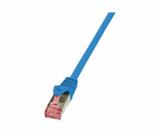 LogiLink Patchcord CAT6, S/FTP, PIMF, 0,25 m, modrý (CQ20...