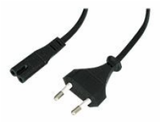 Lindy Euro-Netzkabel napájecí kabel, 3m Euro-Netzstecker-IEC 320 C7 f - 30422