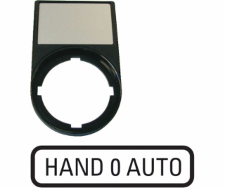 Eaton Popisový štítek HAND-0-AUTO 50 x 30mm černá 22mm ob...