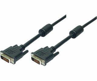 LogiLink DVI-D - DVI-D kabel 2m černý (CD0001)