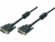 LogiLink DVI-D - DVI-D kabel 2m černý (CD0001)