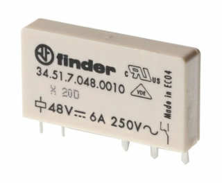 Finder Miniaturní relé 1P 6A 12V DC (34.51.7.012.0010)