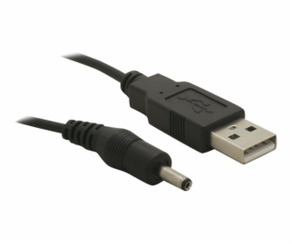 Delock USB kabel USB-A - DC 3.1 x 1.3 mm 1.5 m černý (82377)