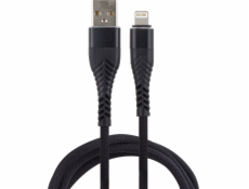 Libox USB-A - Lightning kabel 1 m černý (BX8677)