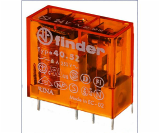 Finder Miniaturní relé 2P 8A 12V AC (40.52.8.012.0000)