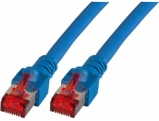 EFB Patchcord, S/FTP, 1m, Cat6, PIMF, modrý (K5513.1)