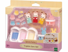 Figurka Epocha SYLVANIAN TRIPLES KRALÍCI KONTROLNÍ UŠI 5532 WB6