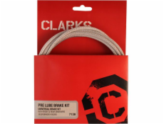 Clarks CLARK S PRE LUBE CARBON Brake Set Mtb/Road univerzální pancíř stříbrný karbon