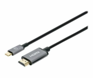 Manhattan USB-C – HDMI kabel 1 m černý (153591)