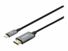 Manhattan USB-C – HDMI kabel 1 m černý (153591)