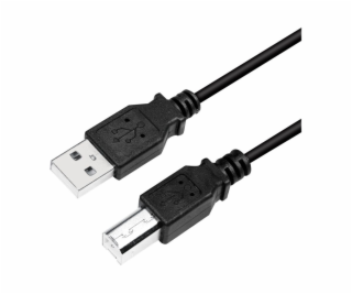 LogiLink USB-A - USB-B kabel USB 2 m černý (CU0007B)