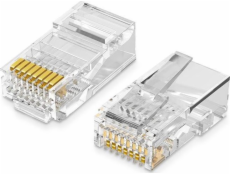 Ugreen RJ45 NW110 Ethernetová zástrčka, 8P/8C, Cat.5/5e, UTP (100ks)