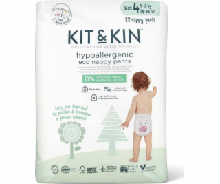 Kit and Kin Nappy Pants 4, 9-15 kg, 22 ks.