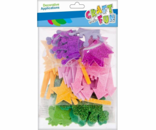 Craft with Fun CF DECORATION DECK EVA ZIP/KING SPRING 50K...