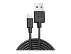 Lindy Lightning – USB-A kabel USB 2 m černý (31321)