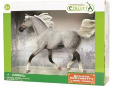 Figurka Collecta Half-Arabian Stallion, šedo-černá 1:12 Deluxe