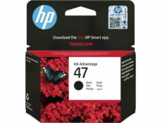 HP inkoust HP originální inkoust / inkoust 6ZD21AE, HP 47, černý, HP DeskJet Ink Advantage 4800