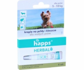 Happs Herbal - kapky proti blechám a klíšťatům pro malé p...