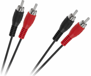 RCA (Cinch) x2 - RCA (Cinch) x2 kabel 5m černý (LEC-KPO26...