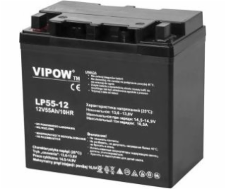 VIPow Baterie 12V/55Ah (BAT0223)