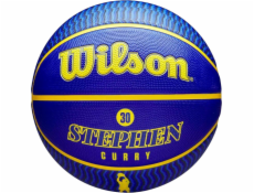 Wilson Ball NBA Player Icon Stephen Curry WZ4006101XB7 Modrá, velikost 7