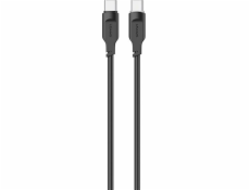 Usams USB-C - USB-C USB kabel 1,2 m černý (není skladem)