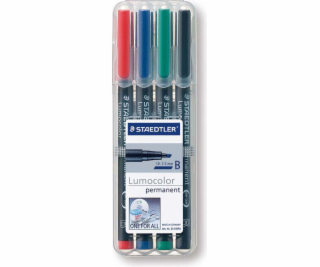 Staedtler STAEDTLER LUMOCOLOR B FILM 4ks - S314WP4