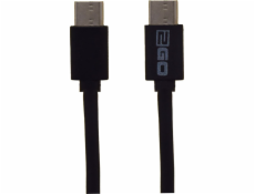 USB 2GO USB-C – kabel USB-C 1 m černý (795849)