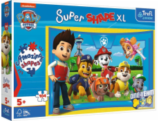 Trefl Puzzle 104 dílků Super Shapes XL Paw Patrol Přátelé Paw Patrol