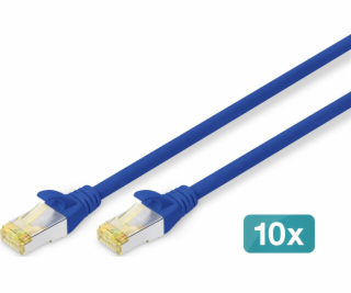 Digitus Patch-Cable CAT6A 3,0m S/FTP 10er