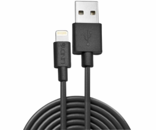 Lindy USB-A kabel USB – 0,5 m černý (31319)