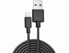 Lindy USB-A kabel USB – 0,5 m černý (31319)