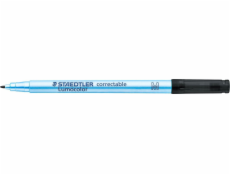 Staedtler STAEDTLER Folienstift Lumocolor correct M schwarz 10 Stück