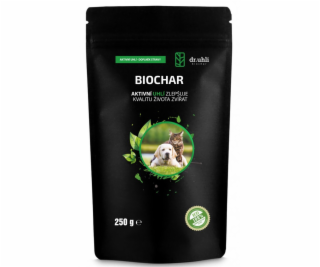 DR UHLI Biochar Aktivní uhlí pro zvířata Prášek 250g