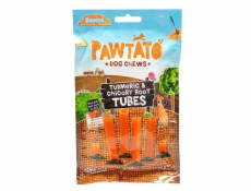 Benevo Odměna pro psy Pawtato Tubes Turmeric & Chicory Root 90g