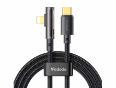 USB-C to Lightning 90-degree Cable McDodo CA-3390 36W 1.2m (black)