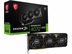 Grafická karta MSI RTX 4070 Ti Super 16GB MSI 3X OC GDDR6X 3 ventilátor