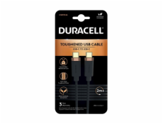 Duracell kabel USB7034A, USB Type-C, 2 m, šedý